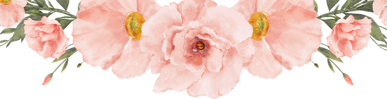 Peach Flower Frame
